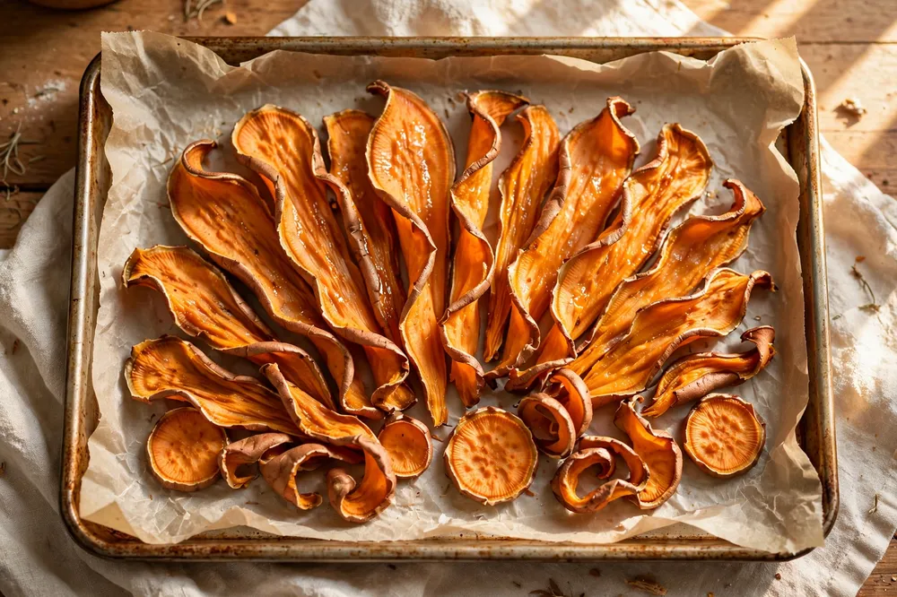 Sweet Potato Dog Chews (Oven and Dehydrator)